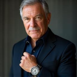 Portrait of Mark wearing dive watch